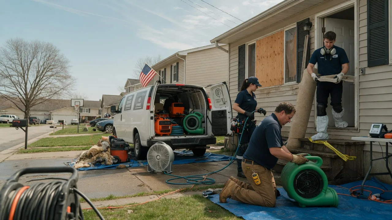 Water Damage Restoration in Augusta, OH near me